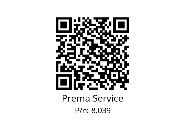   Prema Service 8.039