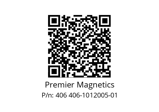   Premier Magnetics 406 406-1012005-01