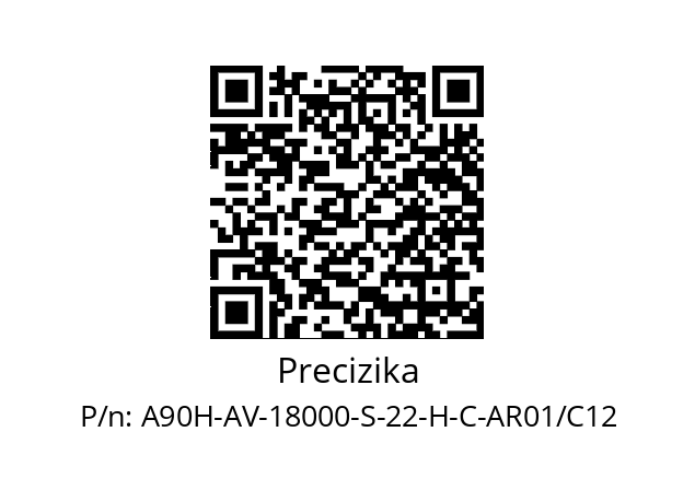   Precizika A90H-AV-18000-S-22-H-C-AR01/C12