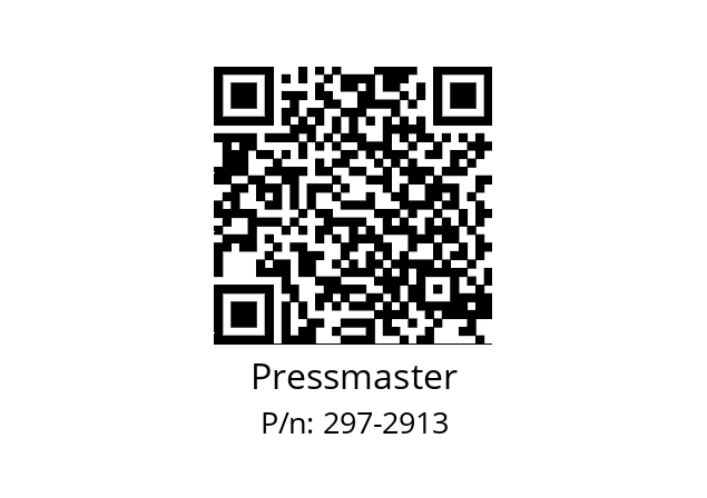   Pressmaster 297-2913