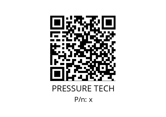   PRESSURE TECH х