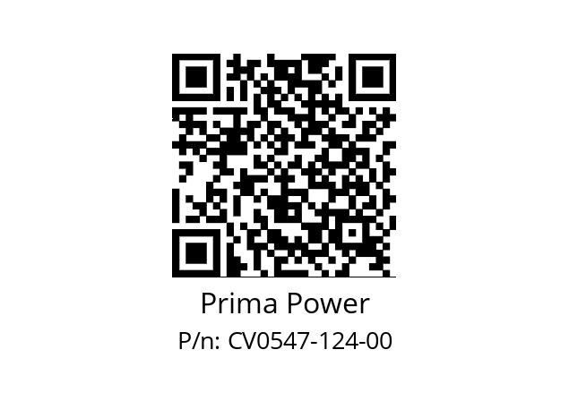   Prima Power CV0547-124-00