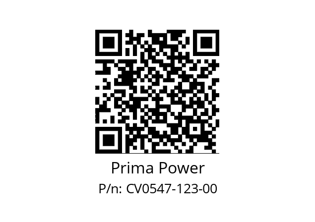   Prima Power CV0547-123-00