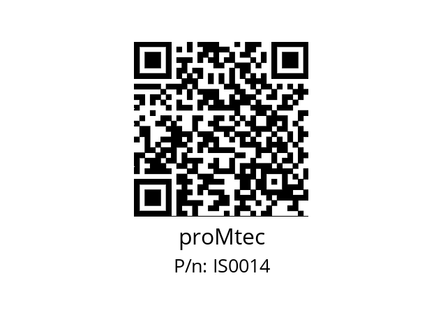   proMtec IS0014