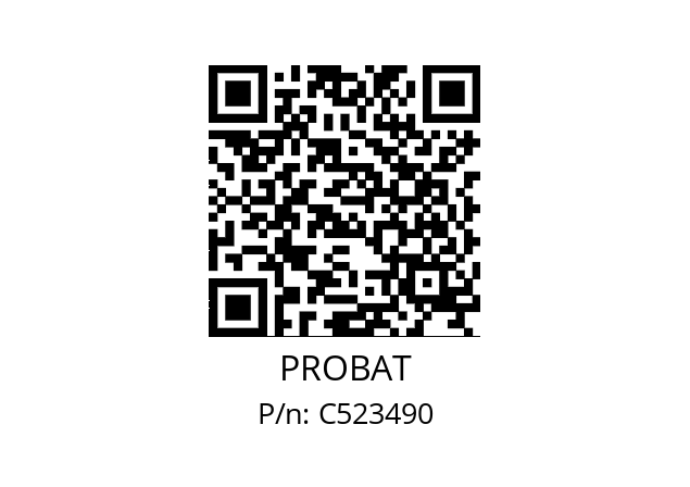   PROBAT C523490