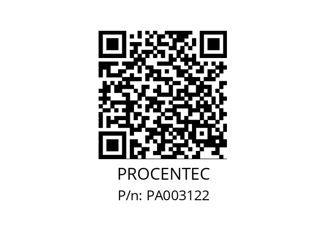   PROCENTEC PA003122