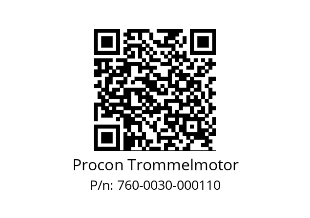   Procon Trommelmotor 760-0030-000110