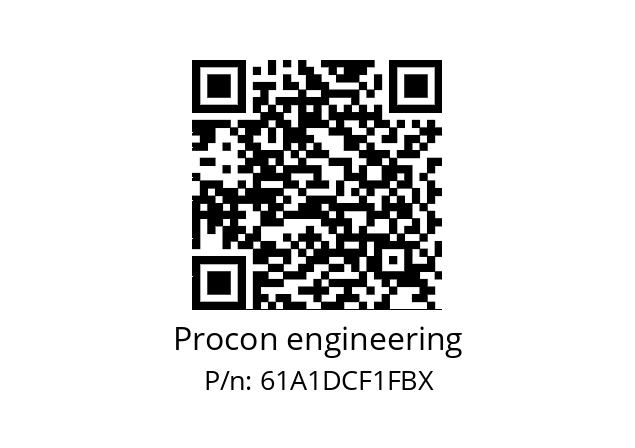   Procon engineering 61A1DCF1FBX