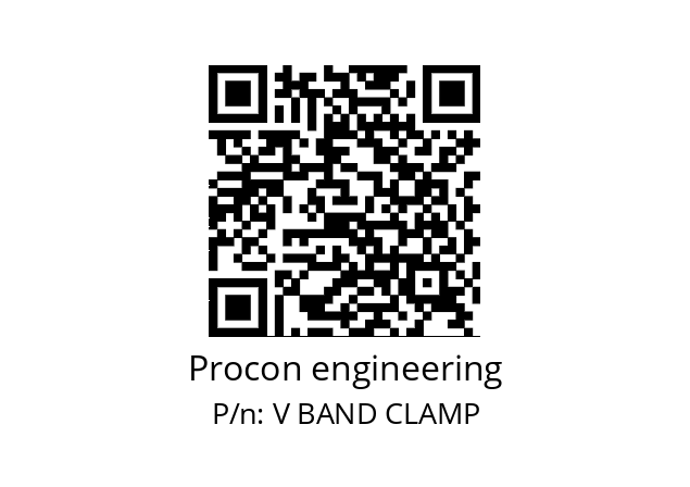   Procon engineering V BAND CLAMP