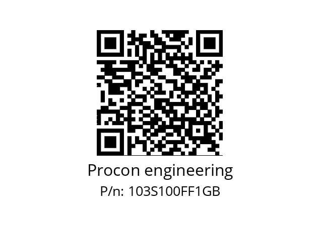   Procon engineering 103S100FF1GB