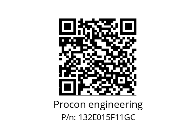   Procon engineering 132E015F11GC