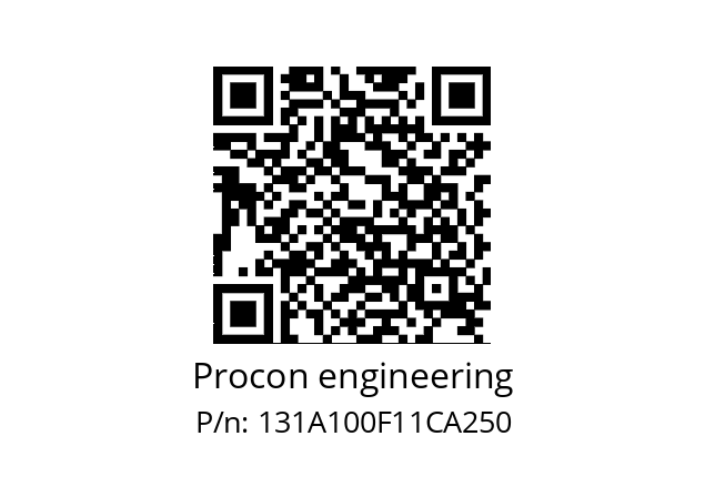   Procon engineering 131A100F11CA250