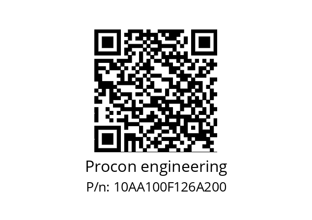   Procon engineering 10AA100F126A200