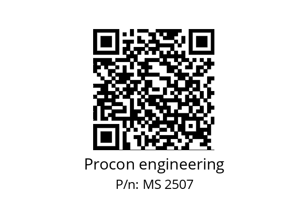   Procon engineering MS 2507