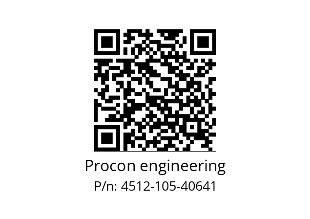   Procon engineering 4512-105-40641