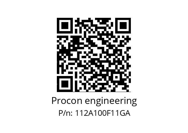   Procon engineering 112A100F11GA