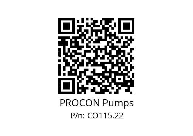   PROCON Pumps CO115.22