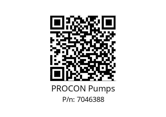  102A080R12XX PROCON Pumps 7046388