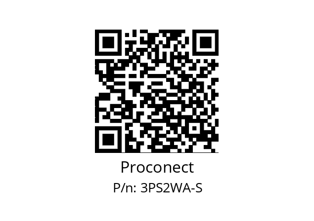   Proconect 3PS2WA-S