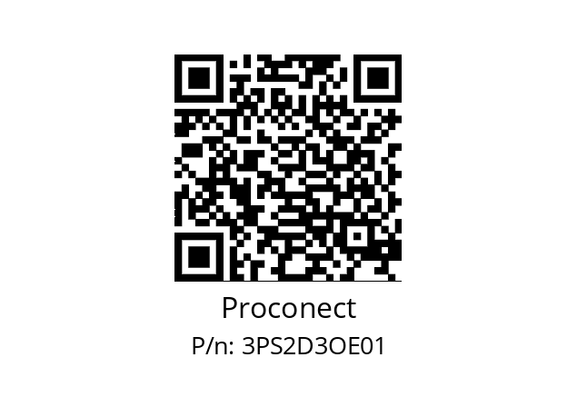   Proconect 3PS2D3OE01