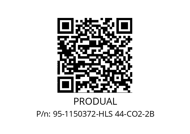   PRODUAL 95-1150372-HLS 44-CO2-2B