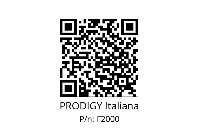   PRODIGY Italiana F2000