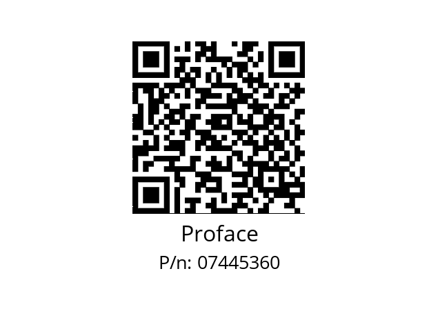   Proface 07445360