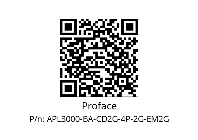   Proface APL3000-BA-CD2G-4P-2G-EM2G