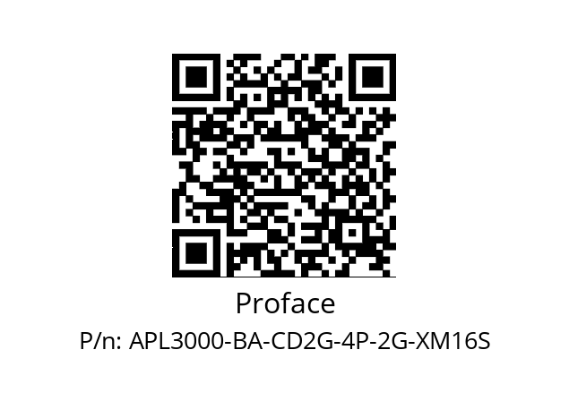   Proface APL3000-BA-CD2G-4P-2G-XM16S