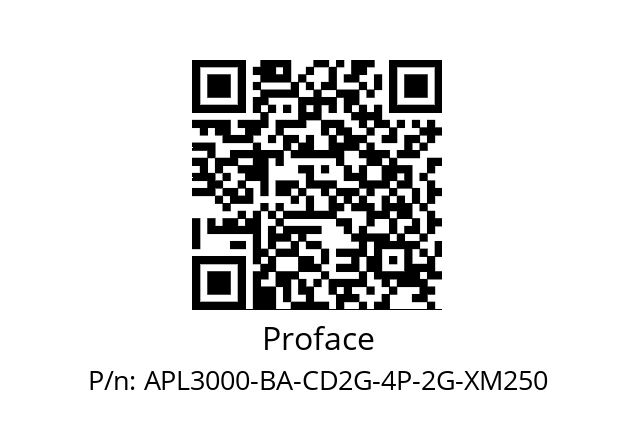   Proface APL3000-BA-CD2G-4P-2G-XM250