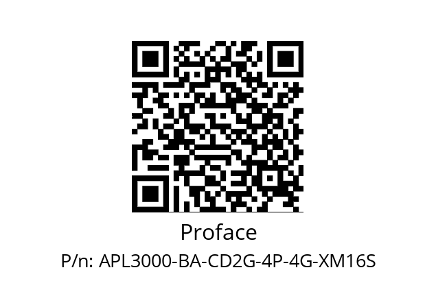   Proface APL3000-BA-CD2G-4P-4G-XM16S