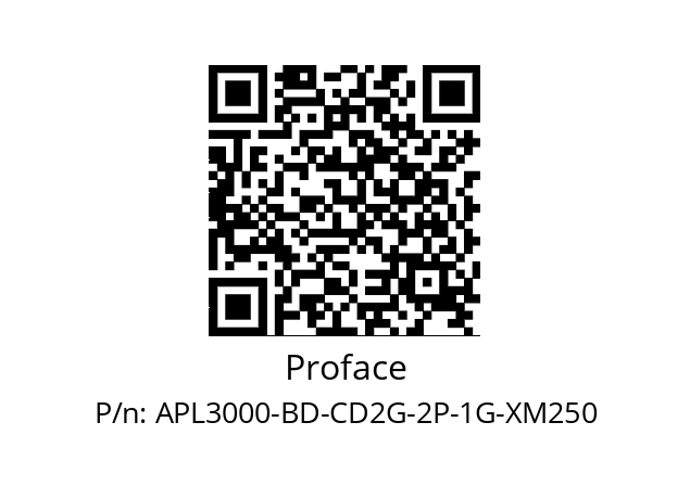   Proface APL3000-BD-CD2G-2P-1G-XM250