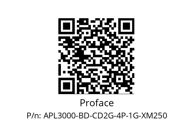   Proface APL3000-BD-CD2G-4P-1G-XM250