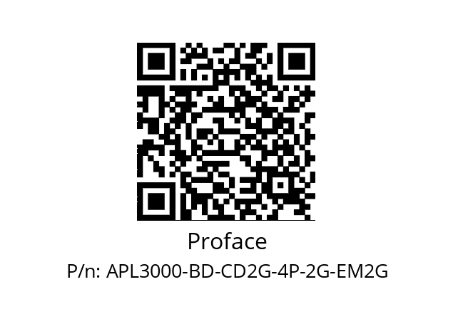   Proface APL3000-BD-CD2G-4P-2G-EM2G