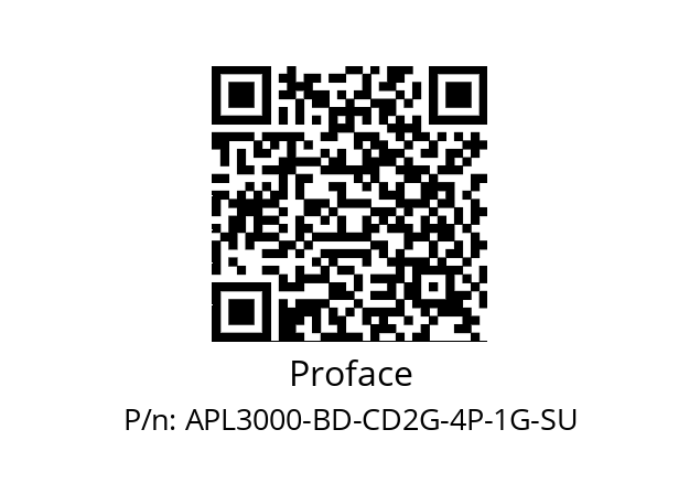   Proface APL3000-BD-CD2G-4P-1G-SU