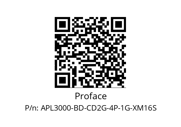   Proface APL3000-BD-CD2G-4P-1G-XM16S