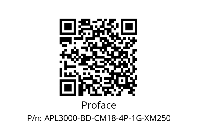   Proface APL3000-BD-CM18-4P-1G-XM250