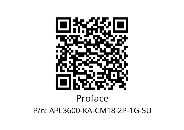   Proface APL3600-KA-CM18-2P-1G-SU