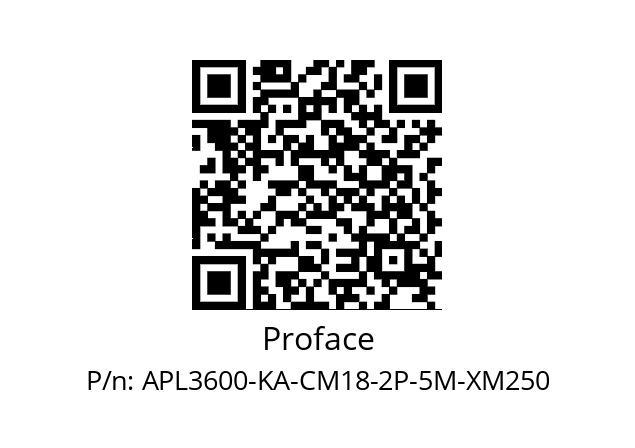   Proface APL3600-KA-CM18-2P-5M-XM250