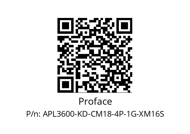   Proface APL3600-KD-CM18-4P-1G-XM16S