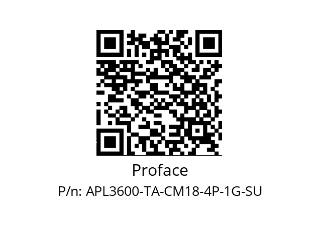   Proface APL3600-TA-CM18-4P-1G-SU