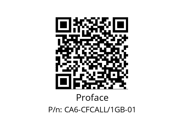   Proface CA6-CFCALL/1GB-01