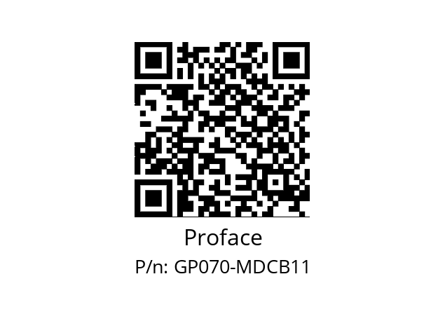   Proface GP070-MDCB11