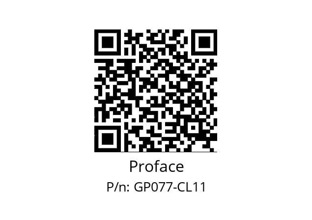   Proface GP077-CL11