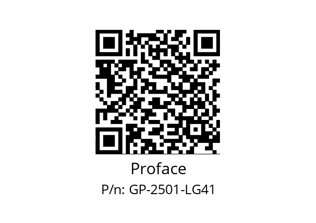   Proface GP-2501-LG41