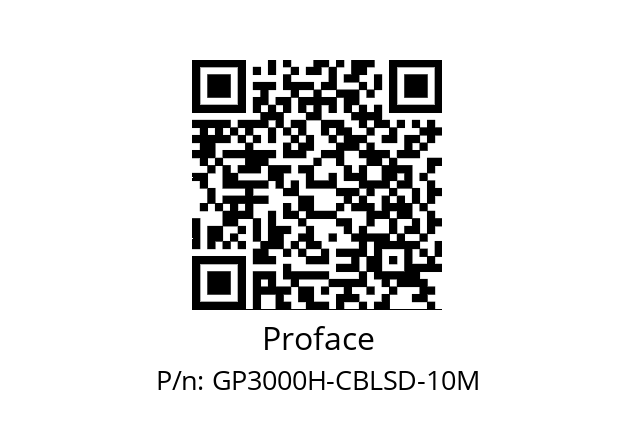   Proface GP3000H-CBLSD-10M