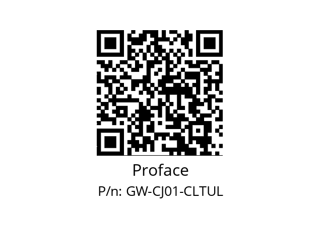   Proface GW-CJ01-CLTUL