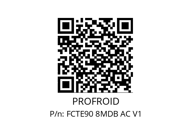   PROFROID FCTE90 8MDB AC V1