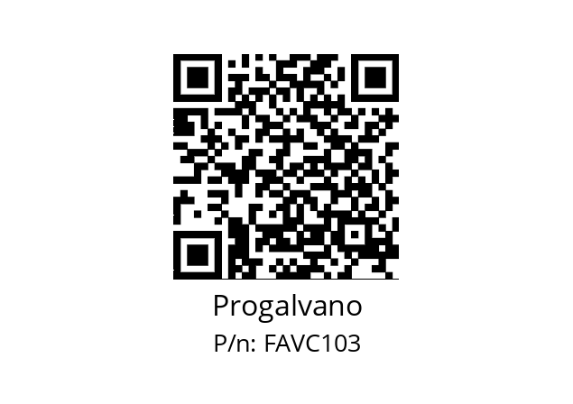   Progalvano FAVC103