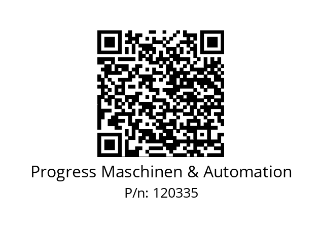   Progress Maschinen & Automation 120335